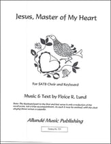 Jesus, Master of My Heart SATB choral sheet music cover